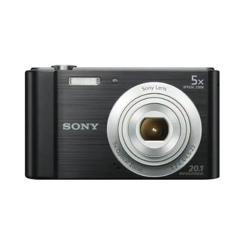 Sony Cyber-shot DSC-W800 Digital Camera – Certified Refurbished (20.1MP, Super HAD CCD, Black)