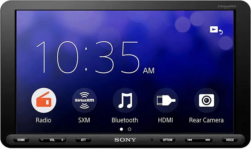 Sony XAV-AX8100 9-Inch Touchscreen Head Unit – Certified Refurbished, Android Auto & CarPlay
