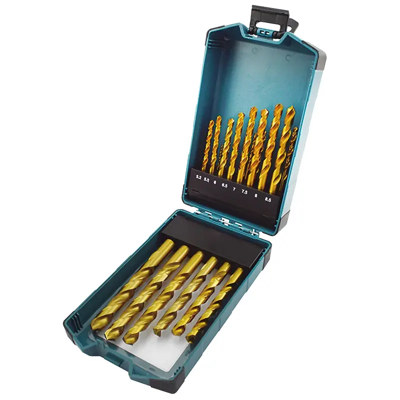 Straight-Shank High-Speed Steel (HSS) Drill Bits