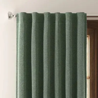 Threshold Aruba Blackout Window Curtain Panel – Light-Blocking Drapery