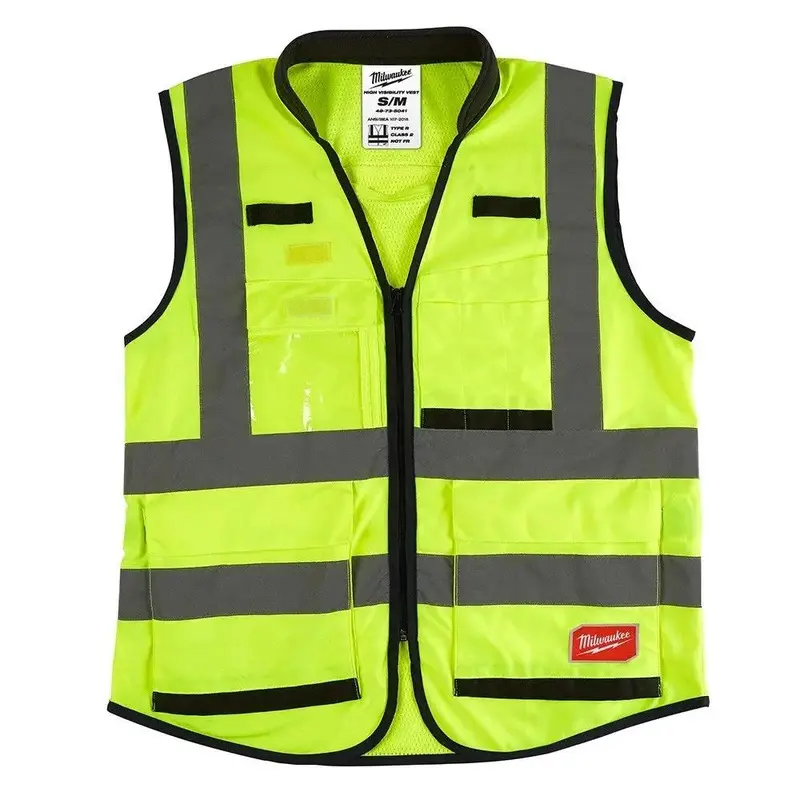 VEST SAFETY High-Visibility Yellow Vest (SM/MED) – Open-Box