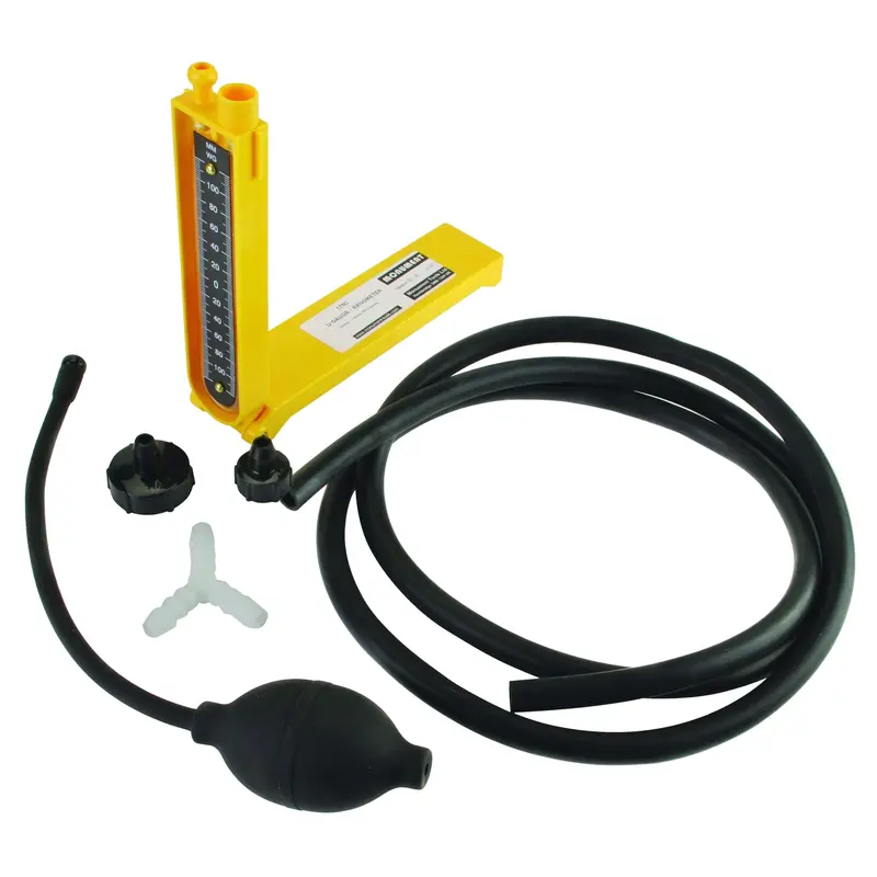 ZPD035 U-Gauge Pressure Test Kit – For Drainage & Vent System Diagnostics